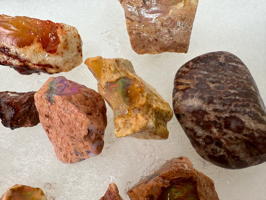 Just Added - Collection Of Various Rocks, Smoky Quartz, Amethyst, Petrified Wood, Opal Stones, Geodes, Malachite - See Photos [Photo 26]