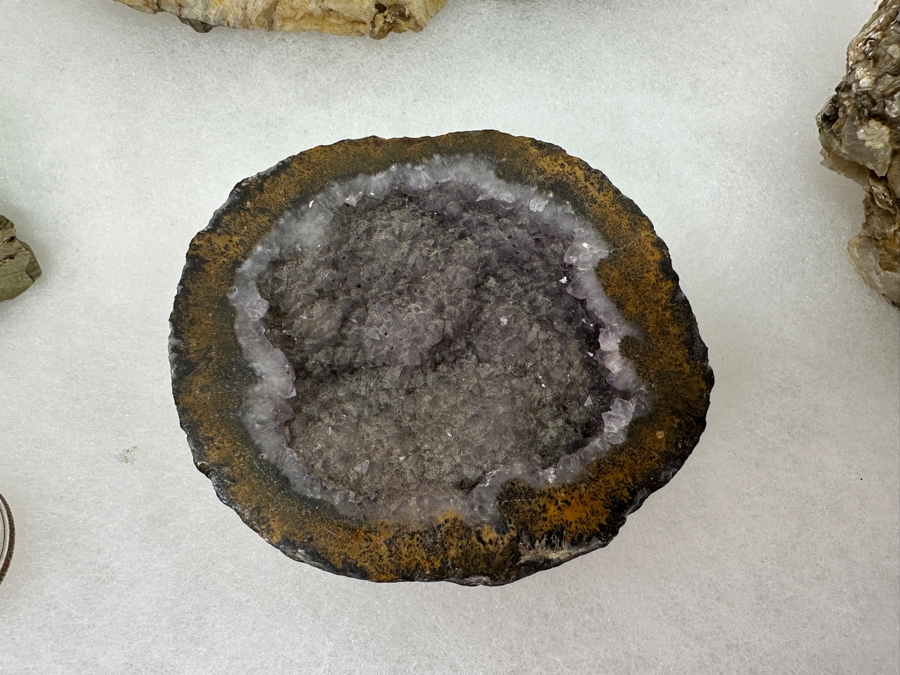 Just Added - Collection Of Various Rocks, Smoky Quartz, Amethyst, Petrified Wood, Opal Stones, Geodes, Malachite - See Photos [Photo 9]