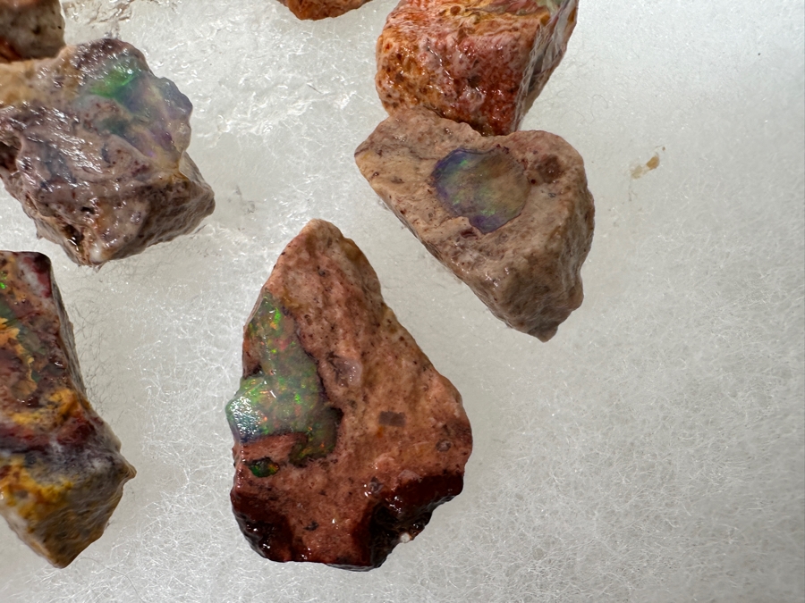 Just Added - Collection Of Various Rocks, Smoky Quartz, Amethyst, Petrified Wood, Opal Stones, Geodes, Malachite - See Photos [Photo 25]