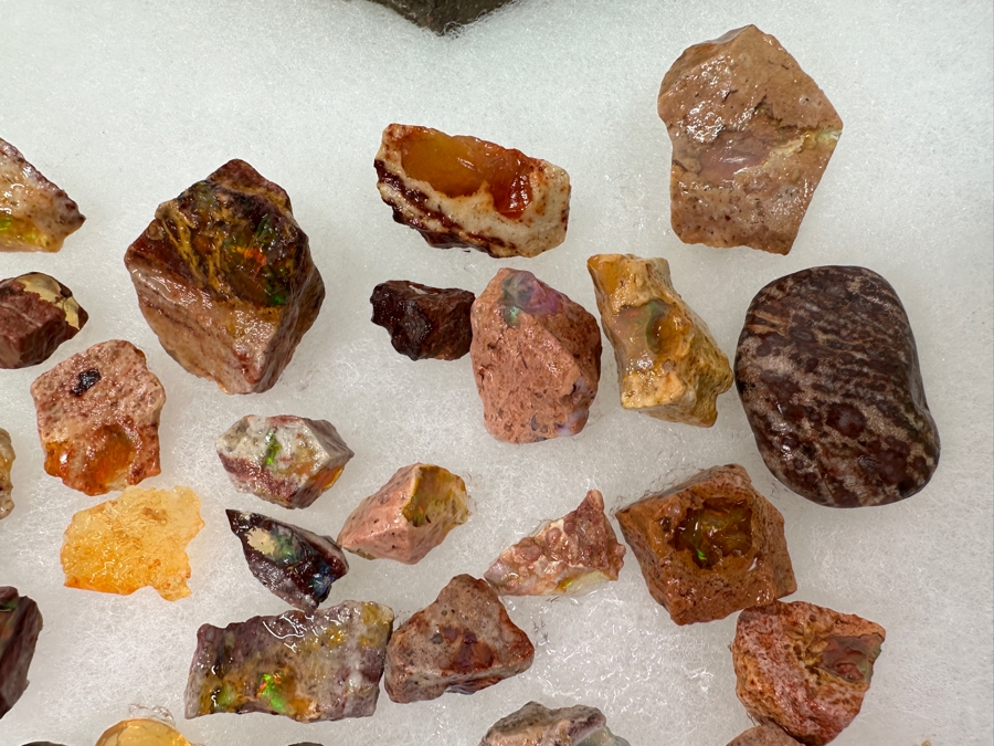 Just Added - Collection Of Various Rocks, Smoky Quartz, Amethyst, Petrified Wood, Opal Stones, Geodes, Malachite - See Photos [Photo 21]