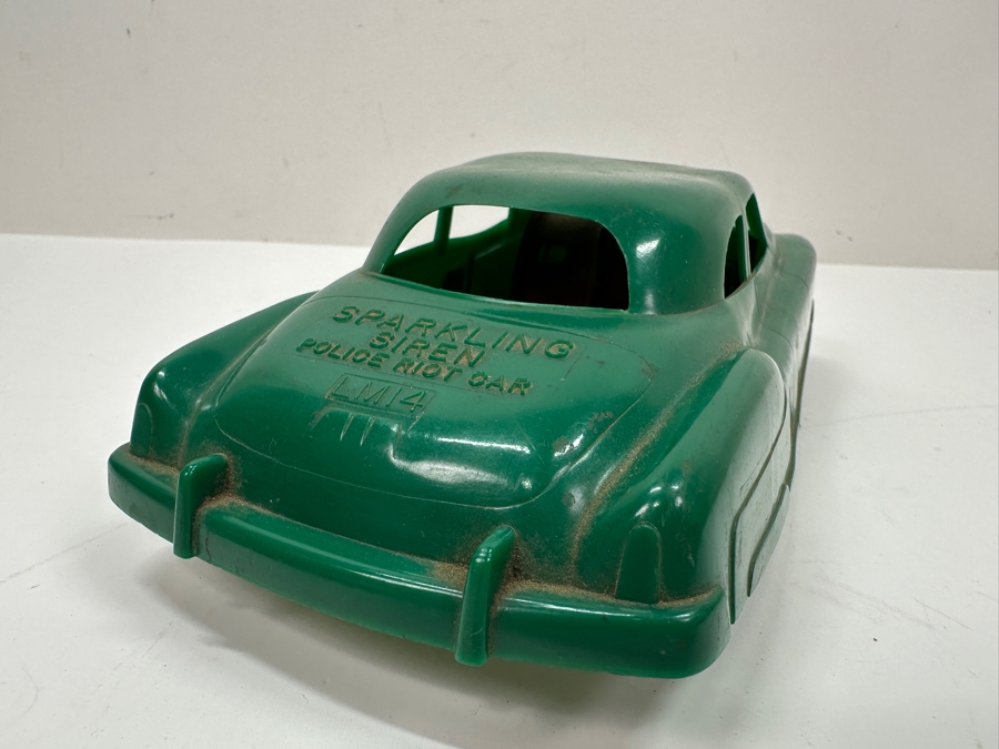 Just Added - Vintage 1950s Marx Toys Sparkling Siren Police Riot Car LM14 8.5L [Photo 4]