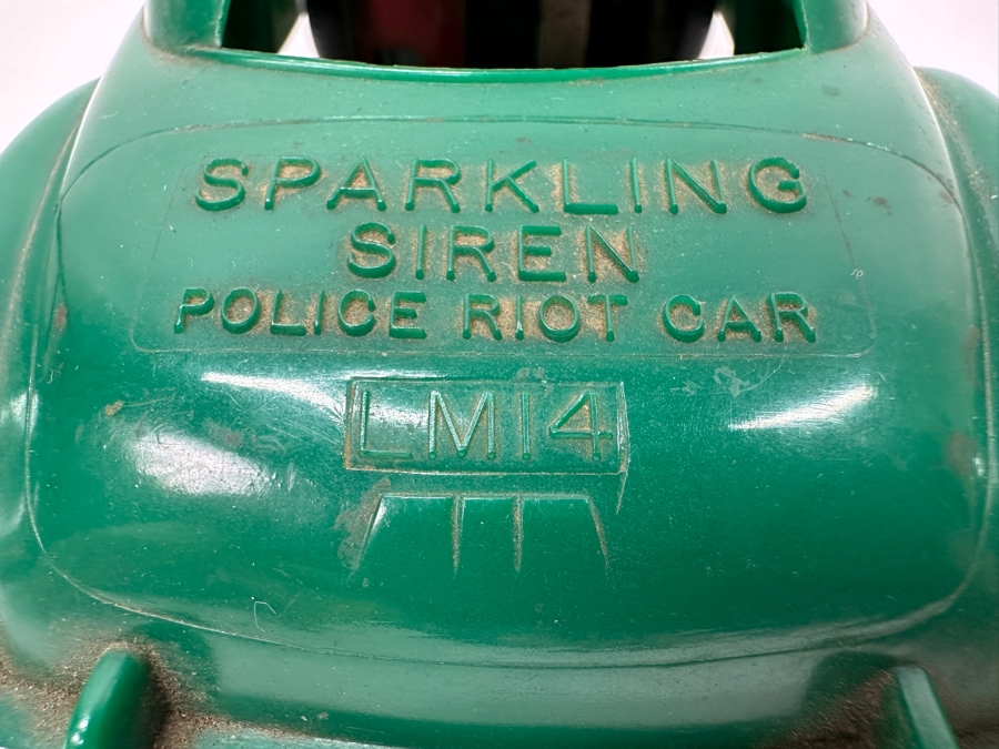 Just Added - Vintage 1950s Marx Toys Sparkling Siren Police Riot Car LM14 8.5L [Photo 6]