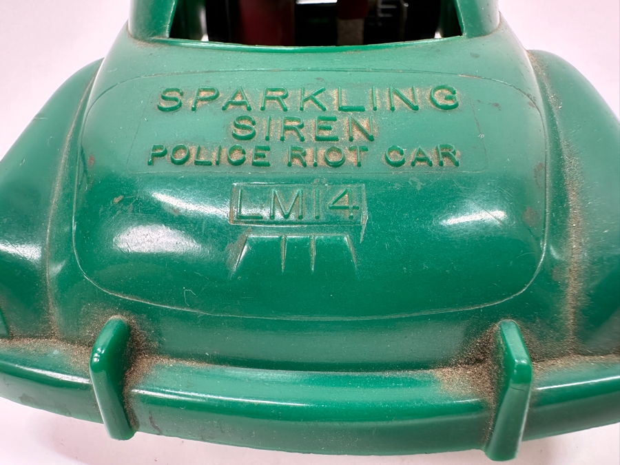 Just Added - Vintage 1950s Marx Toys Sparkling Siren Police Riot Car LM14 8.5L [Photo 5]