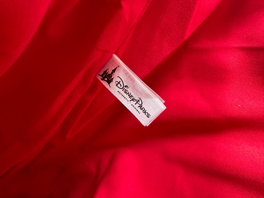 Disney Parks Disneyland Resorts Merry & Bright Mickey Mouse Red And White Large Canvas Tote Bag Limited Release [Photo 6]