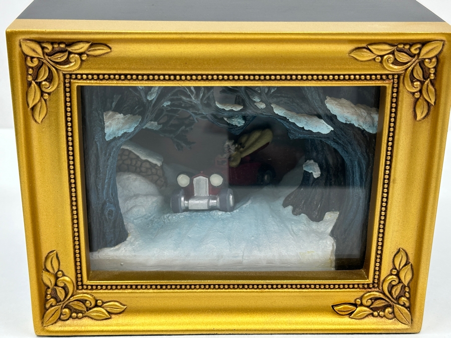 Walt Disney Showcase Collection Robert W. Olszewski Gallery Of Light Walt Disney's 101 Dalmatians 'Terror On Wheels' Featuring Cruella De Vil Miniature Shadowbox Scene With Original Box [Photo 8]