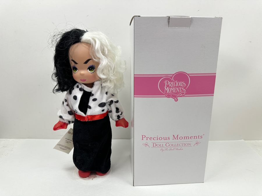Disney Cruella De Vil Doll No. 5030 With Original Tags And Box Precious Moments By The Doll Maker 13'H [Photo 9]