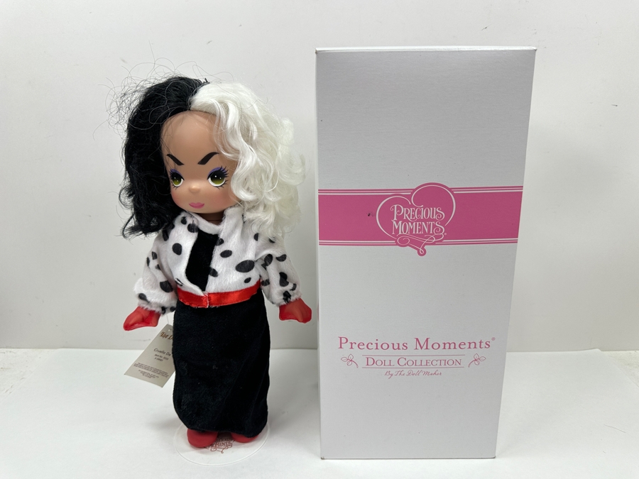 Disney Cruella De Vil Doll No. 5030 With Original Tags And Box Precious Moments By The Doll Maker 13'H [Photo 10]