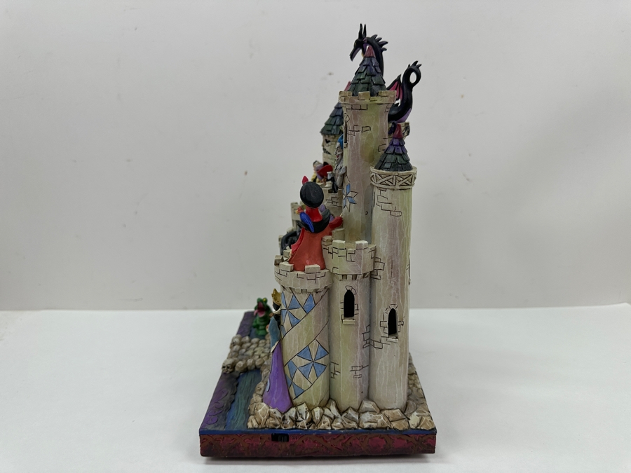 Walt Disney Showcase Collection Tower Of Fright Figurine Featuring Disney Villains With Original Box Disney Traditions By Jim Shore Enesco No. 4013979 Battery Powered Working 12'H [Photo 13]