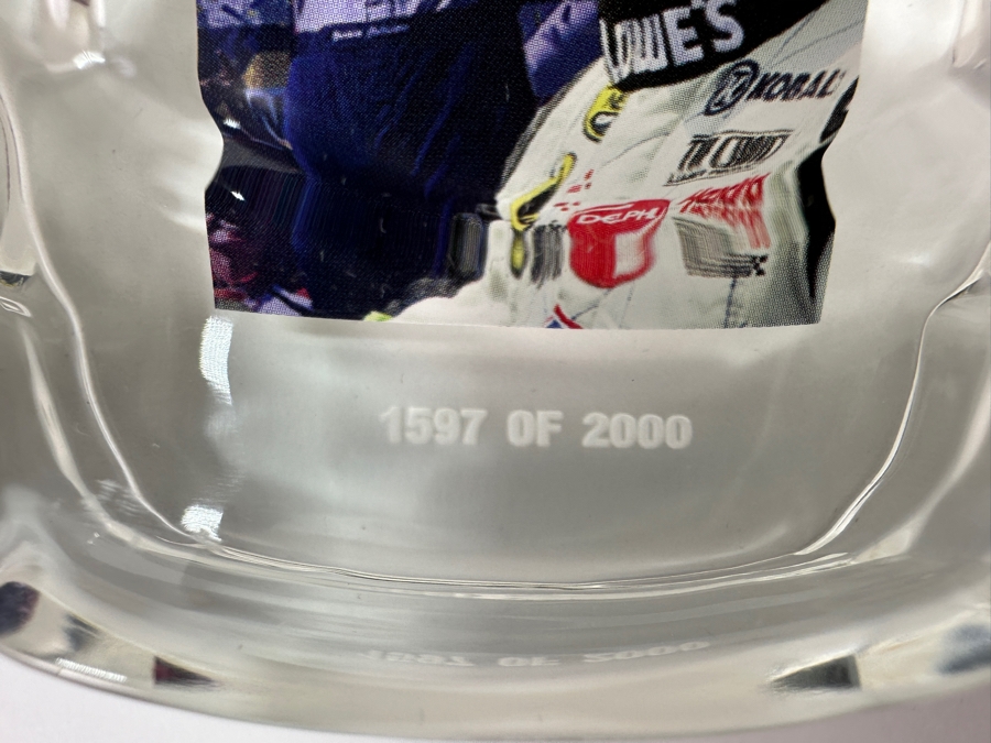 Limited Edition Jimmie Johnson's First Nascar Nextel Cup Victory Acrylic Car Numbered 1592 Of 2000 6L  [Photo 6]