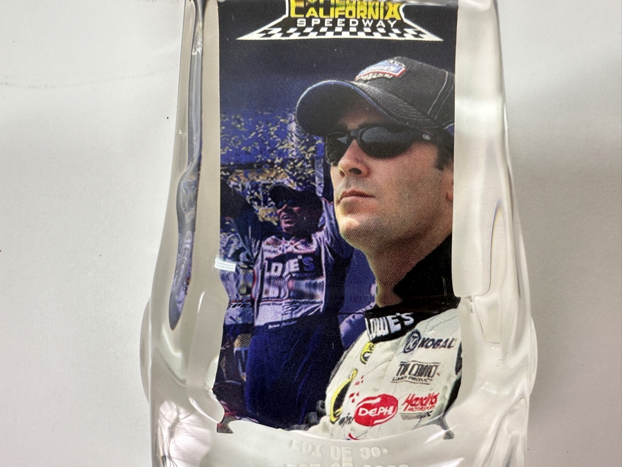 Limited Edition Jimmie Johnson's First Nascar Nextel Cup Victory Acrylic Car Numbered 1592 Of 2000 6L  [Photo 8]