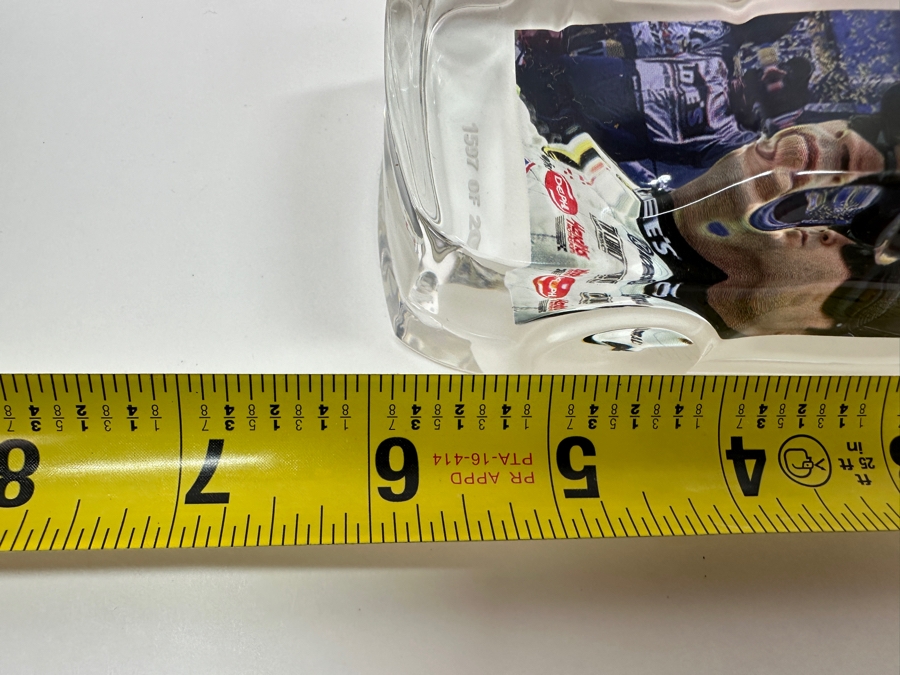 Limited Edition Jimmie Johnson's First Nascar Nextel Cup Victory Acrylic Car Numbered 1592 Of 2000 6L  [Photo 13]