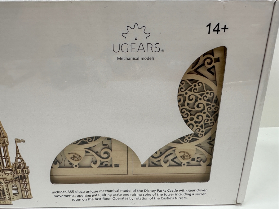 Disney Parks Castle New Factory Sealed UGears Mechanical Models With 855 Pieces Ukrainian Gears Retails $149 [Photo 4]