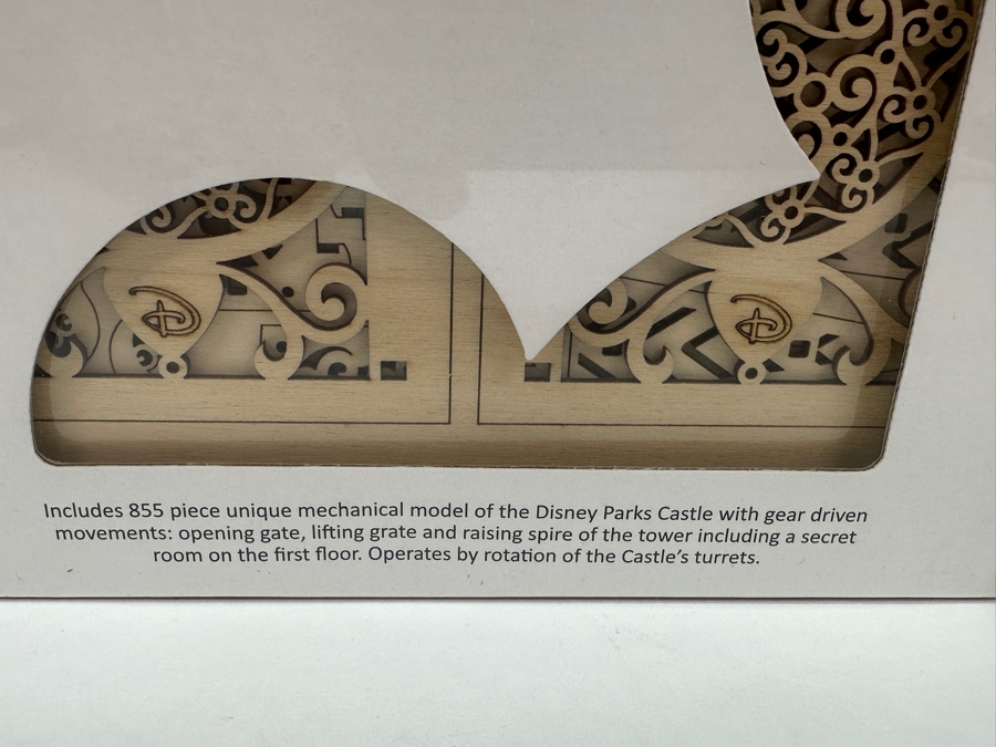 Disney Parks Castle New Factory Sealed UGears Mechanical Models With 855 Pieces Ukrainian Gears Retails $149 [Photo 5]