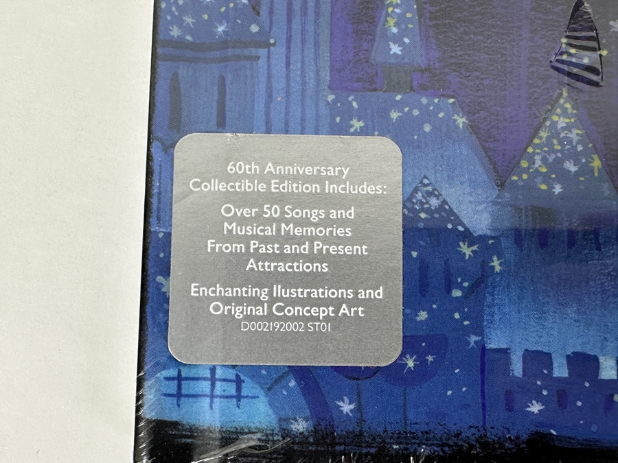 Pair Of Factory Sealed Walt Disney Records 60th Anniversary The Legacy Collection Disneyland CDs With Enchanting Illustrations And Original Concept Artwork And New Slue-Foot Sue's Golden Horseshoe Review CD Recorded At Disneyland [Photo 4]
