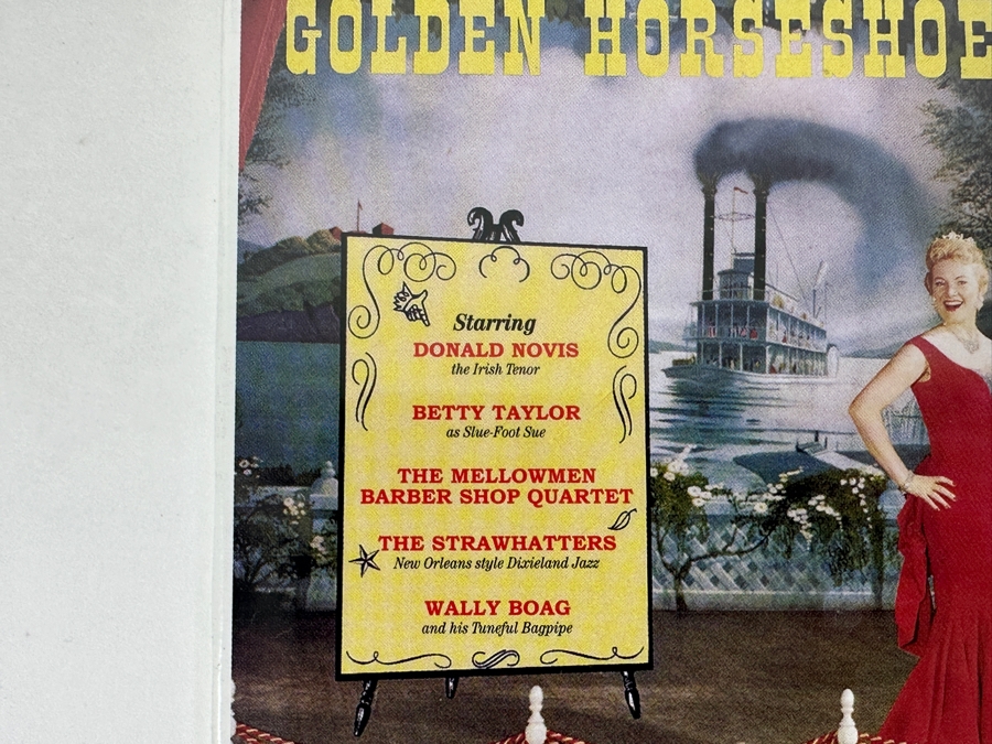 Pair Of Factory Sealed Walt Disney Records 60th Anniversary The Legacy Collection Disneyland CDs With Enchanting Illustrations And Original Concept Artwork And New Slue-Foot Sue's Golden Horseshoe Review CD Recorded At Disneyland [Photo 8]