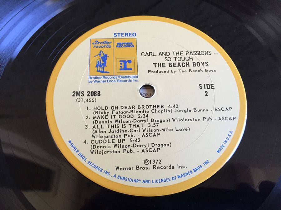 Beach Boys, The ‎- Carl And The Passions - So Tough / Pet Sounds - Reprise Records ‎- 2MS 2083 [Photo 9]