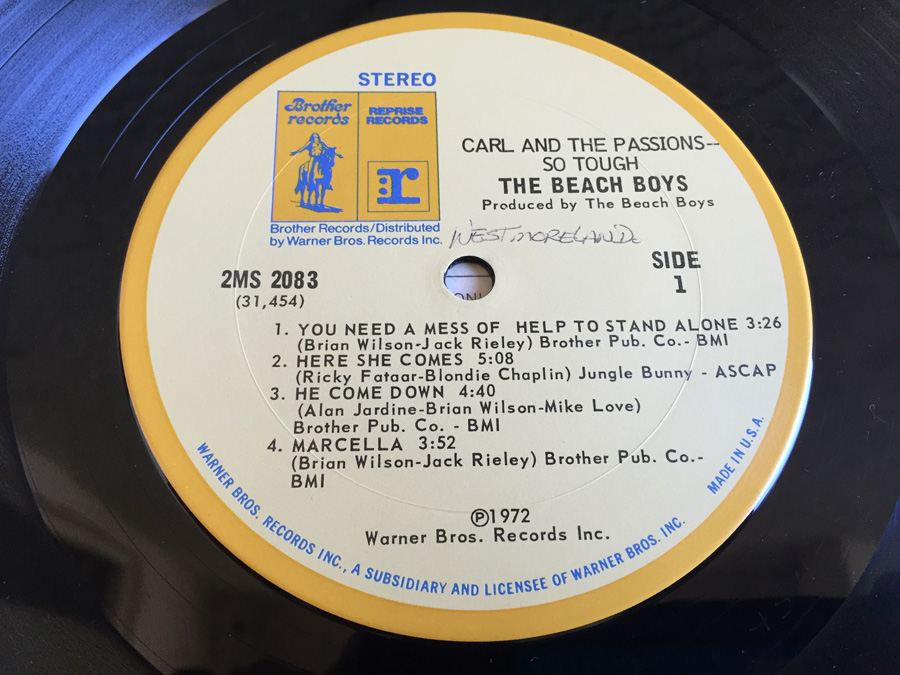 Beach Boys, The ‎- Carl And The Passions - So Tough / Pet Sounds - Reprise Records ‎- 2MS 2083 [Photo 7]