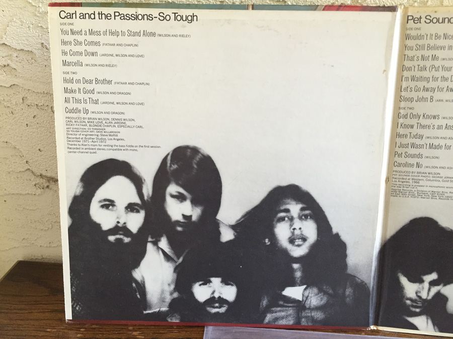 Beach Boys, The ‎- Carl And The Passions - So Tough / Pet Sounds - Reprise Records ‎- 2MS 2083 [Photo 4]