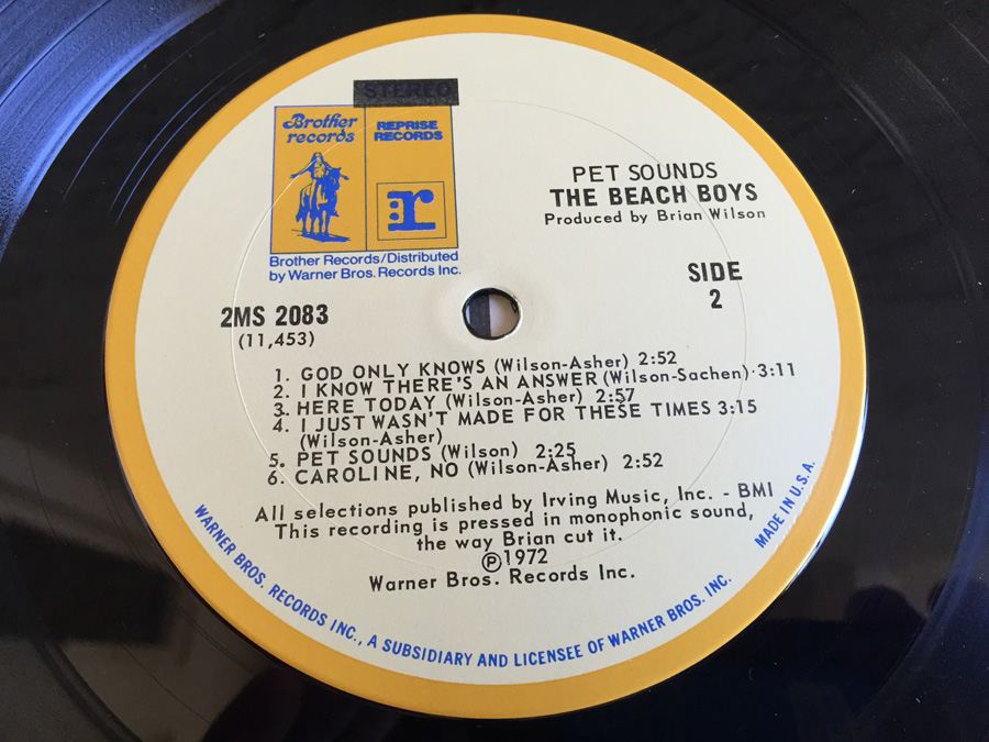 Beach Boys, The ‎- Carl And The Passions - So Tough / Pet Sounds - Reprise Records ‎- 2MS 2083 [Photo 13]