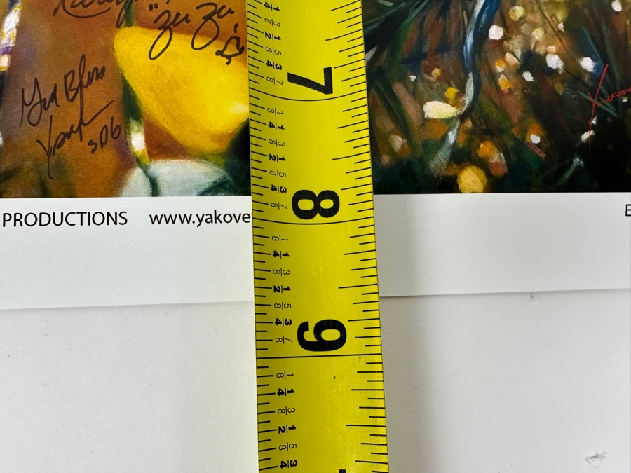 Yakovetic Artist Signed Print Titled 'Every Time A Bell Rings' From The Movie It's A Wonderful Life Also Signed By Actress Karolyn Grimes Who Played Zuzu Bailey In The Movie It's A Wonderful Life 10' X 8' [Photo 9]