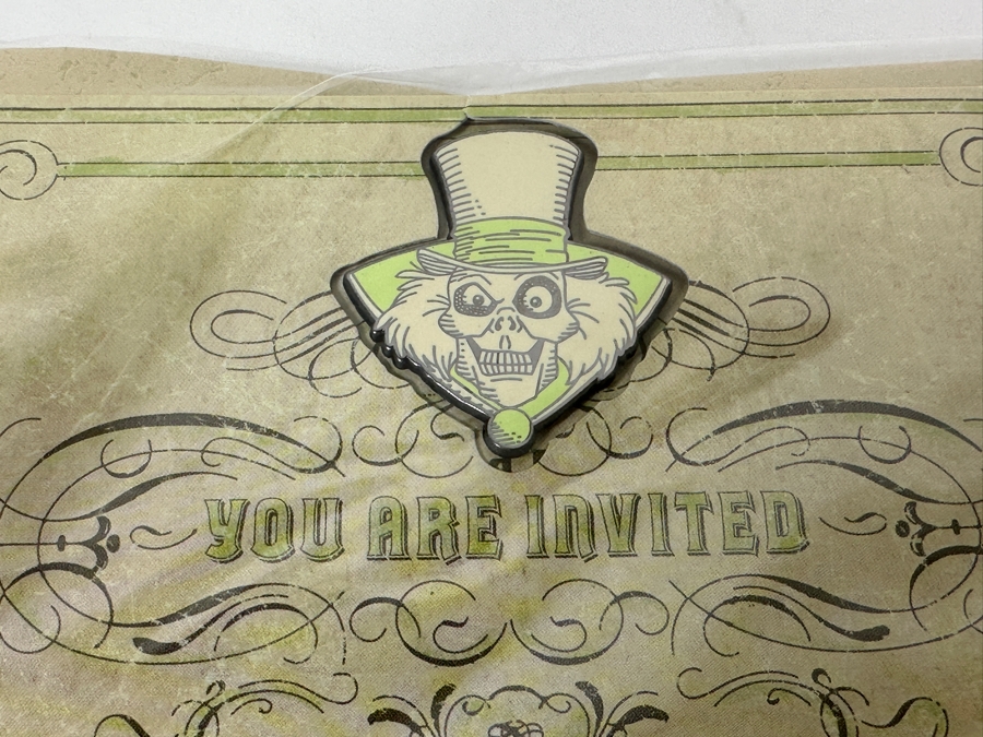 Disneyland Resort Factory Sealed Haunted Mansion You Are Invited Foolish Mortals Disney Trading Pin [Photo 2]