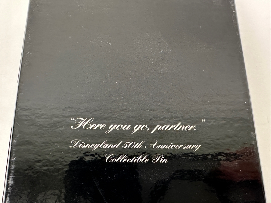 Disneyland Anniversary Collection Large Disney Trading Pin 'Greetings From Main Street, U.S.A.' Featuring Walt Disney And Mickey Mouse Disneyland 50th Anniversary Collectible Pin With Original Box [Photo 5]