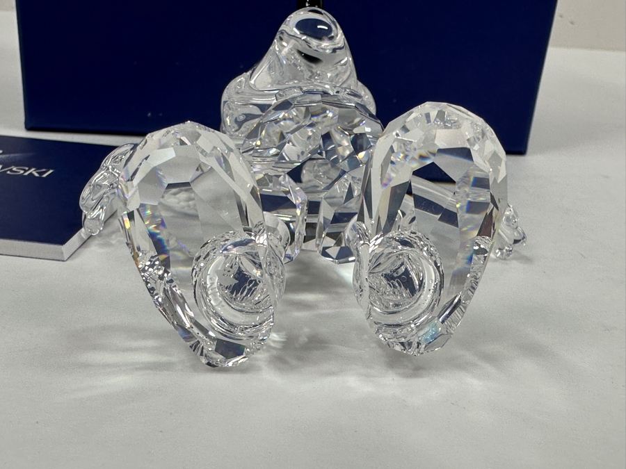 Swarovski Crystal Disney Mickey Mouse Figurine With Original Box 4'H [Photo 9]