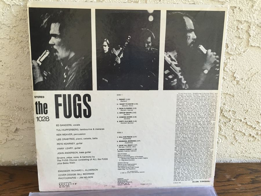 Fugs, The ‎- The Fugs - ESP Disk ‎- ESP 1028 [Photo 2]