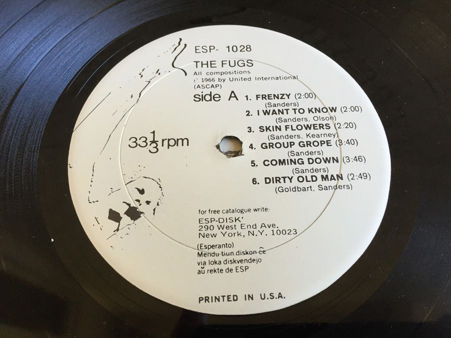 Fugs, The ‎- The Fugs - ESP Disk ‎- ESP 1028 [Photo 5]
