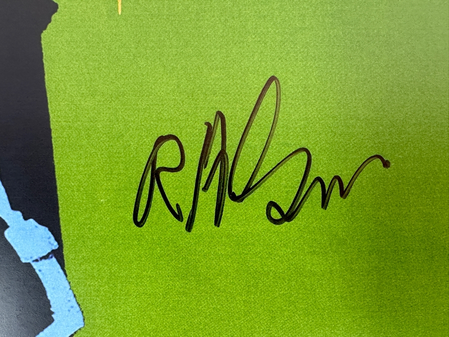 Artist Signed Walt Disney's Haunted Mansion New Orleans Square Disneyland Attraction Poster Signed By Disney Legend Imagineer Bob Gurr 12' X 18' [Photo 4]