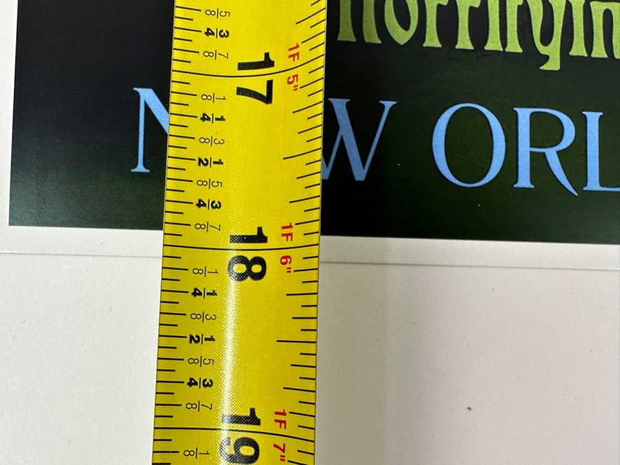 Artist Signed Walt Disney's Haunted Mansion New Orleans Square Disneyland Attraction Poster Signed By Disney Legend Imagineer Bob Gurr 12' X 18' [Photo 6]