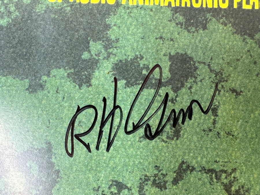 Artist Signed Walt Disney's Enchanted Tiki Room Disneyland Attraction Poster Signed By Disney Legend Imagineer Bob Gurr 12' X 18' [Photo 4]