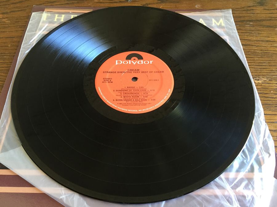 Cream - Strange Brew - The Very Best Of Cream - RSO ‎- 811 639-1 Y-1 - Compilation  [Photo 3]