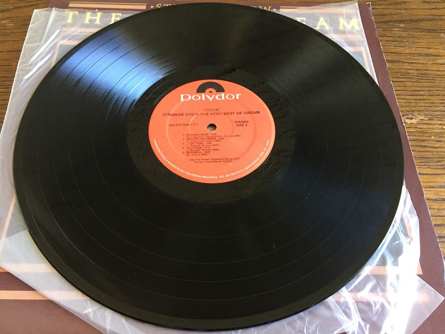 Cream - Strange Brew - The Very Best Of Cream - RSO ‎- 811 639-1 Y-1 - Compilation  [Photo 5]