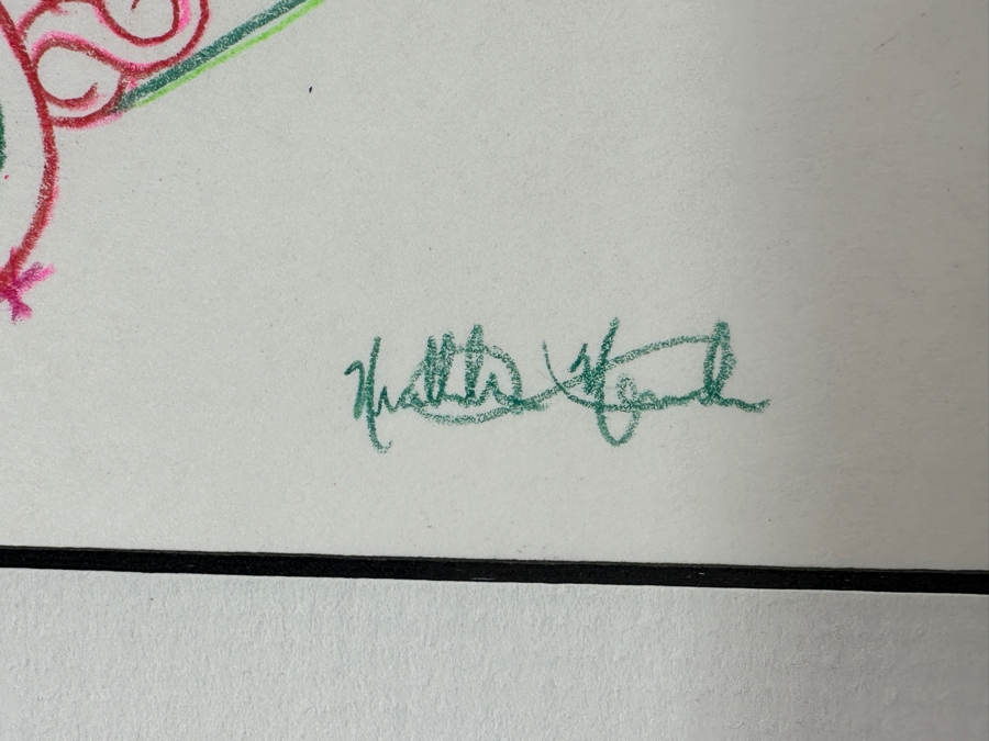 Original Disneyland Disney Parks Hand-Drawn Illustration Of Elliot The Dragon From The Movie Pete's Dragon From The Main Street Electrical Parade Artist Signed 11 X 8.5 [Photo 12]