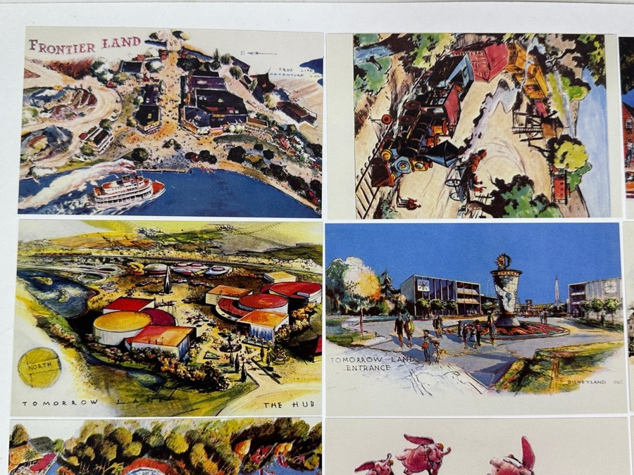 D23 Official Disney Fan Club Reprints Of 23 Vintage Disneyland Postcards [Photo 8]