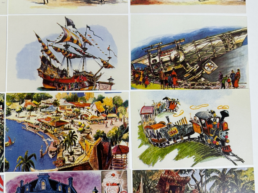 D23 Official Disney Fan Club Reprints Of 23 Vintage Disneyland Postcards [Photo 6]