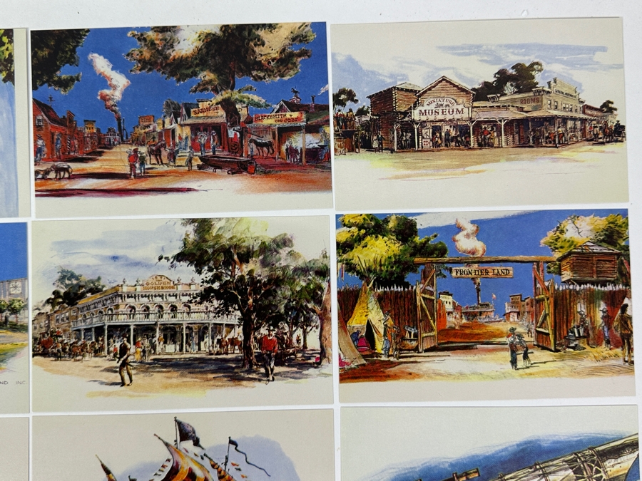 D23 Official Disney Fan Club Reprints Of 23 Vintage Disneyland Postcards [Photo 9]