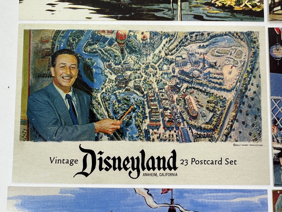 D23 Official Disney Fan Club Reprints Of 23 Vintage Disneyland Postcards [Photo 10]