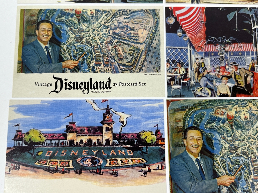 D23 Official Disney Fan Club Reprints Of 23 Vintage Disneyland Postcards [Photo 2]