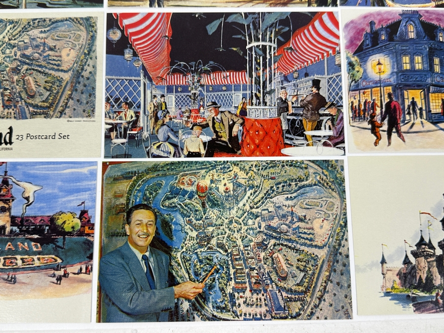 D23 Official Disney Fan Club Reprints Of 23 Vintage Disneyland Postcards [Photo 3]