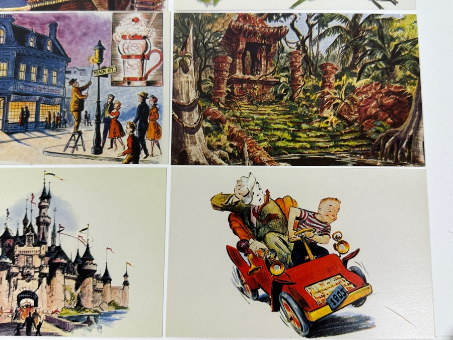 D23 Official Disney Fan Club Reprints Of 23 Vintage Disneyland Postcards [Photo 5]