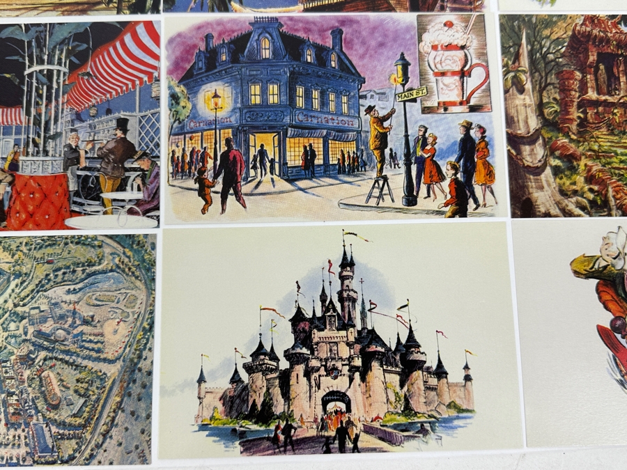 D23 Official Disney Fan Club Reprints Of 23 Vintage Disneyland Postcards [Photo 4]