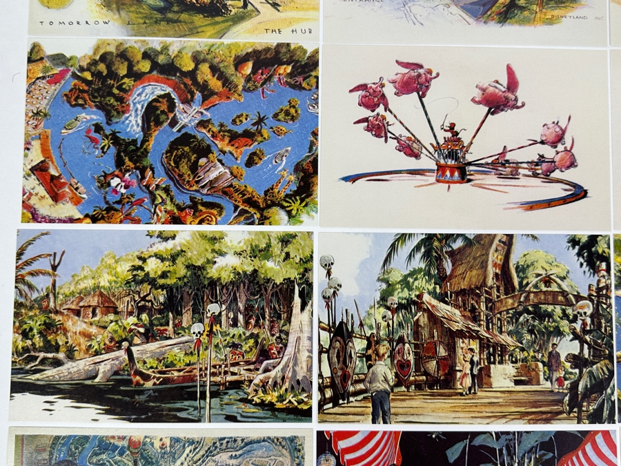 D23 Official Disney Fan Club Reprints Of 23 Vintage Disneyland Postcards [Photo 7]