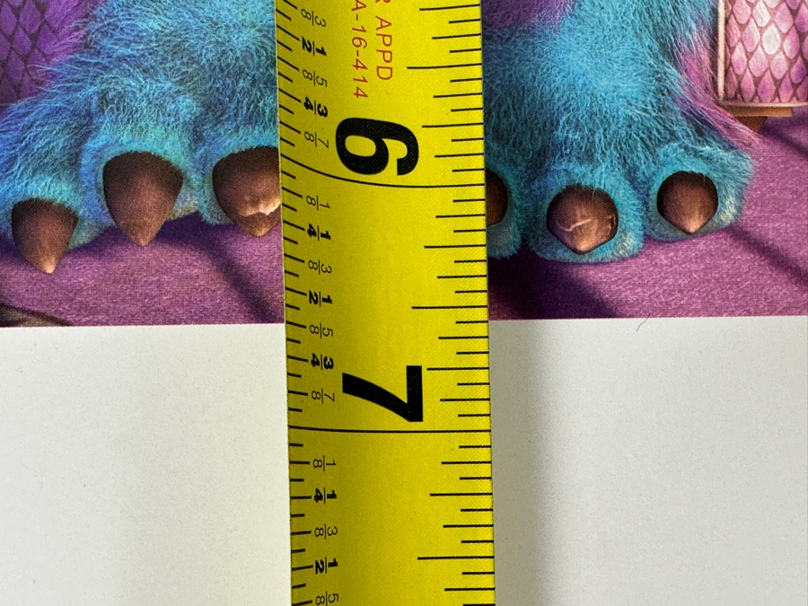 Disney / Pixar Monsters, Inc Print Mike & Sully 9 X 6.5 [Photo 7]