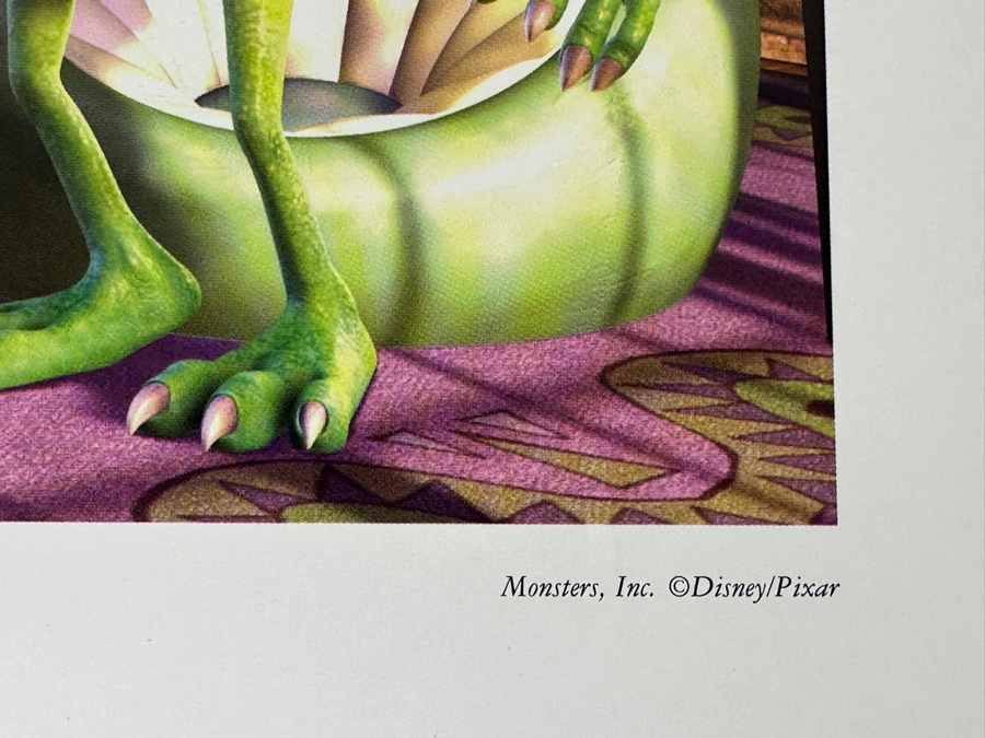Disney / Pixar Monsters, Inc Print Mike & Sully 9 X 6.5 [Photo 3]