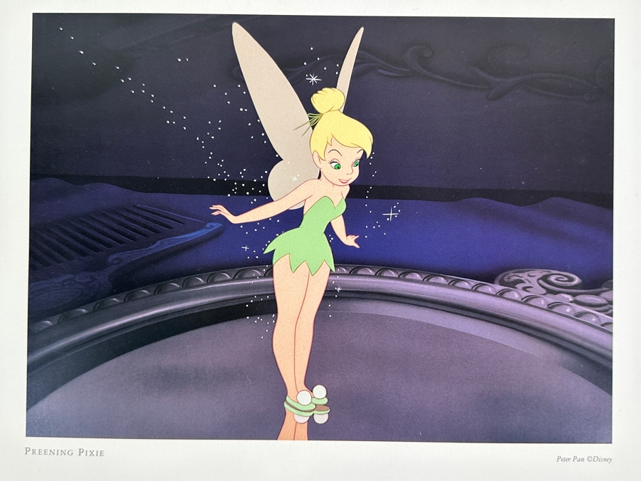 Disney Peter Pan Preening Pixie Print 6.5 X 9