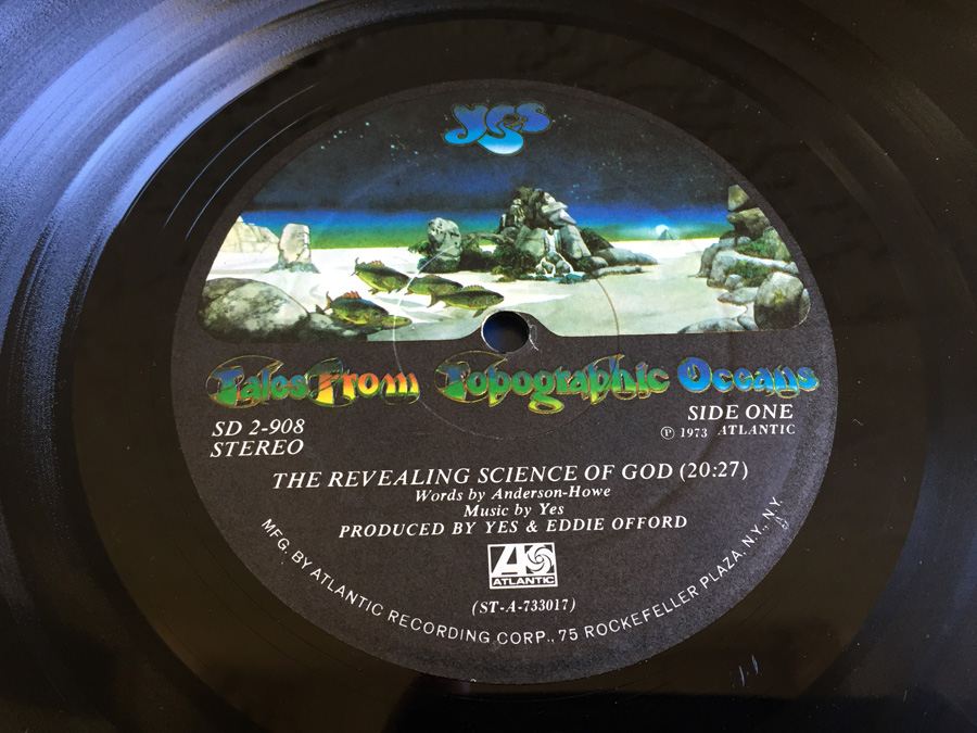 Yes ‎- Tales From Topographic Oceans - Atlantic ‎- SD 2-908 [Photo 5]
