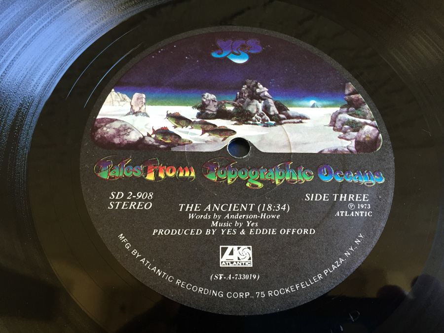 Yes ‎- Tales From Topographic Oceans - Atlantic ‎- SD 2-908 [Photo 9]
