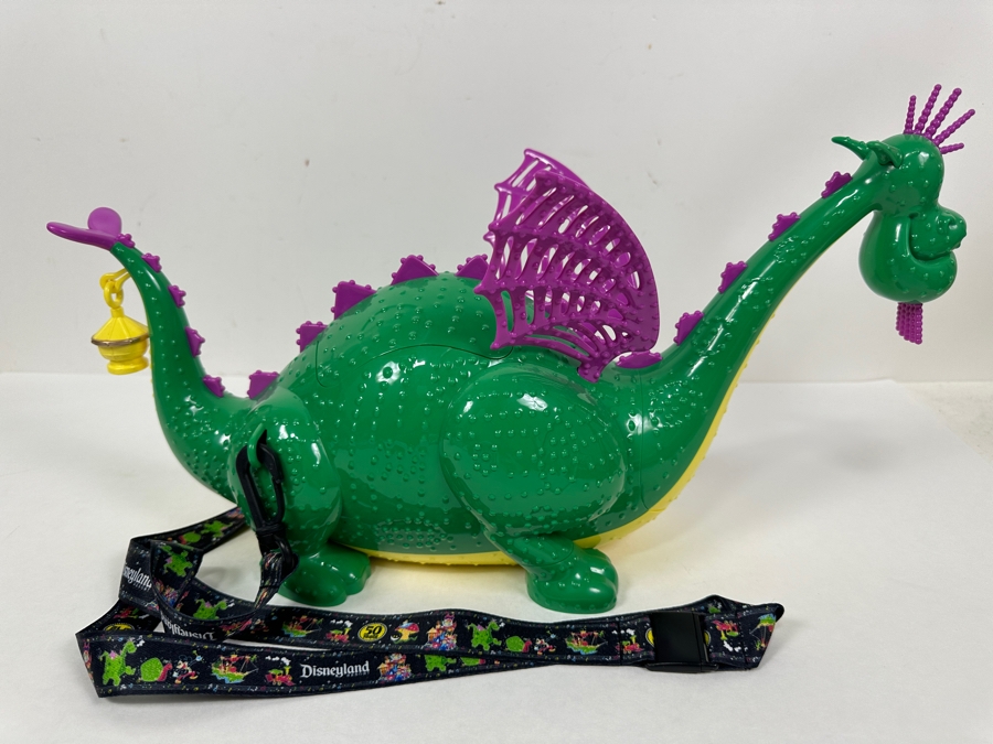 Disney Parks Disneyland Main Street Electrical Parade Light Up Elliott Dragon Popcorn Bucket 16W X 9H [Photo 2]